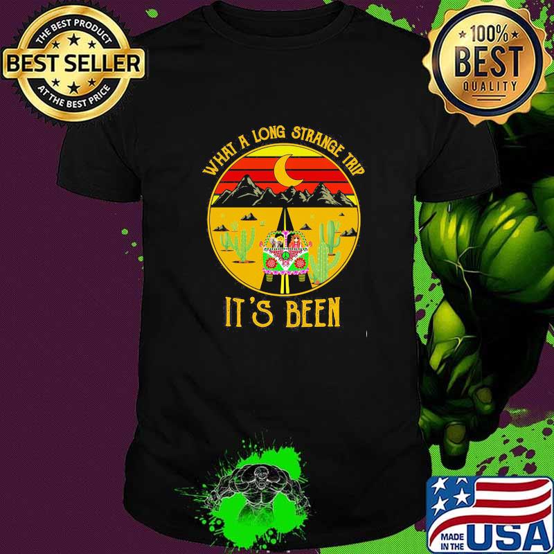 What A Long Strange Trip It's Been Vintage Shirt