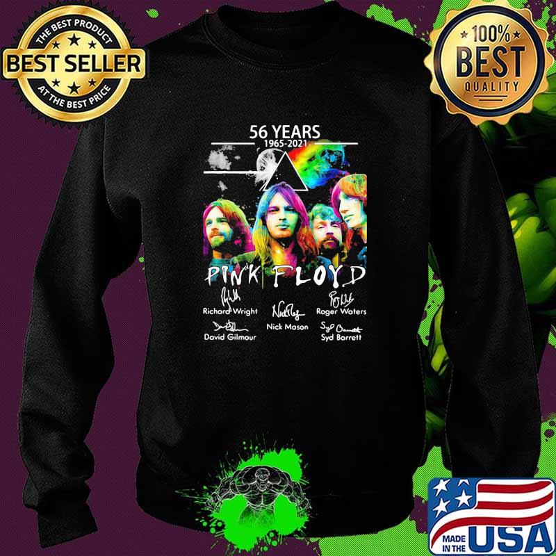 56 years 1965 2021 Pink Floyd signature watercolor Sweater 56 years 1965 2021 Pink Floyd signature watercolor Sweater