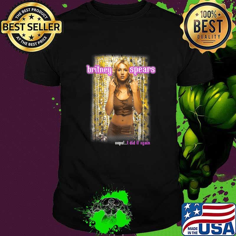 Britney Spears Oops!... I Did It Again Anniversary Tour Shirt