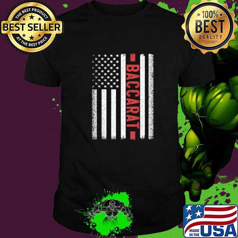 Baccarat American Flag 4th of July Shirt