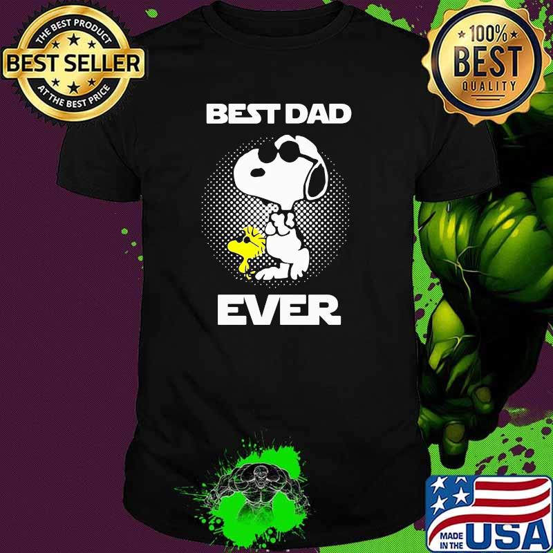 Best dad ever snoopy fathers day shirt