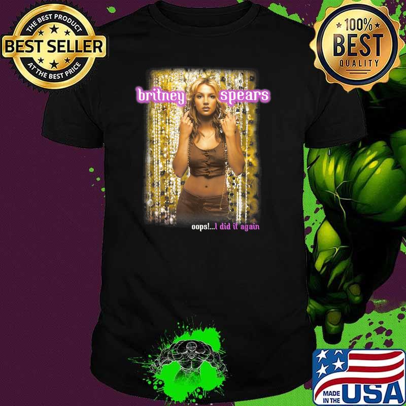 Britney Spears Oops I Did It Again Anniversary Tour Shirt