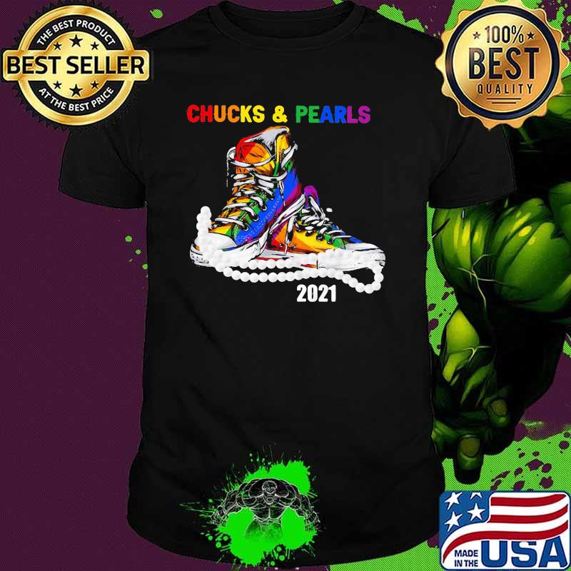 Chucks And Pearls LGBT Shirt