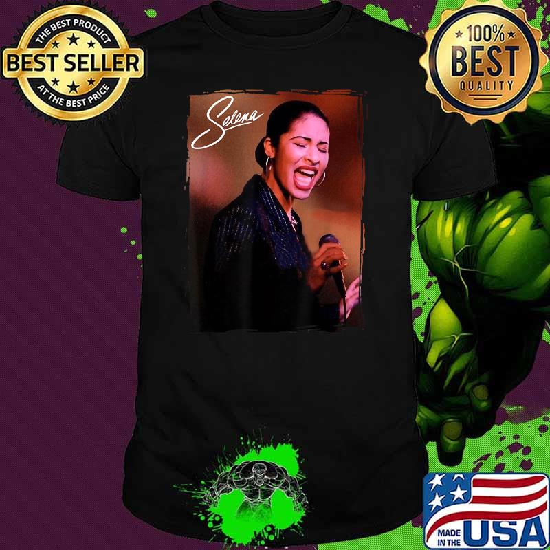 Classic Selenas Quintanilla Love Music 70s 80s Fans Shirt