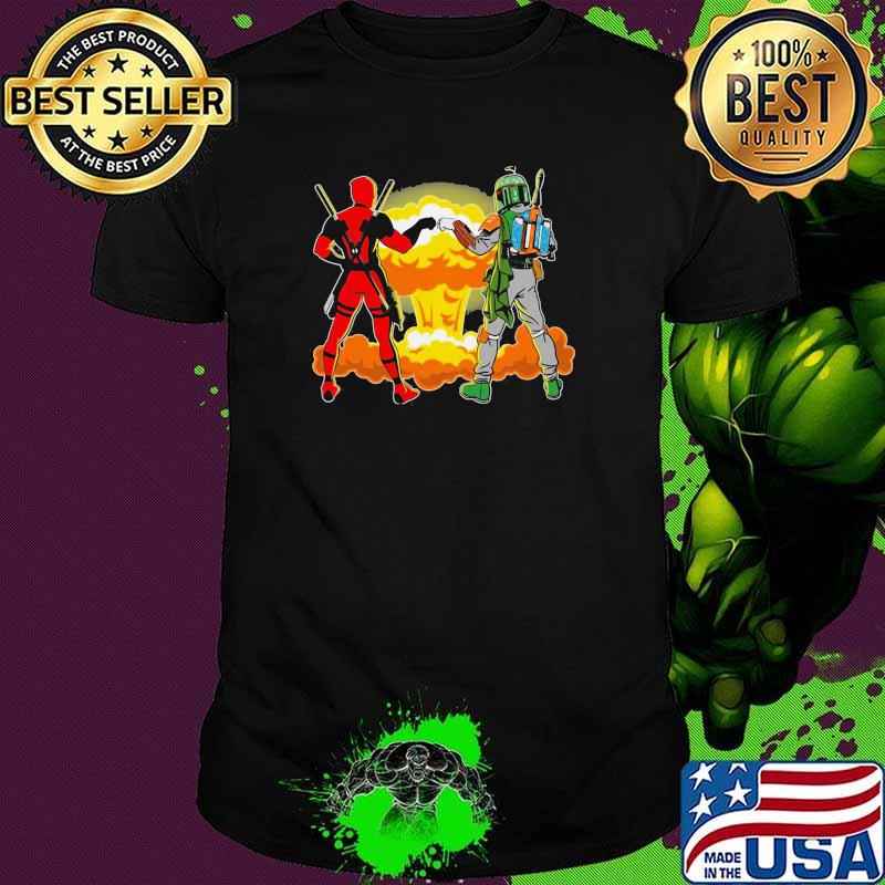 Deadpool and Boba Fett Shirt