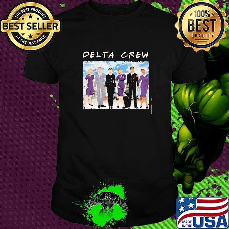 Delta Crew flight attendant Shirt