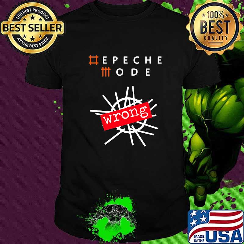Depeche mode wrong shirt