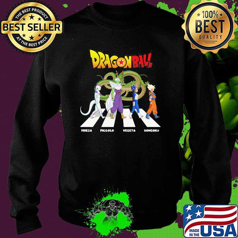 Dragon Ball Frieza Piccolo Vegeta Songoku Abbey Road Shirt Sweater Dragon Ball Frieza Piccolo Vegeta Songoku Abbey Road Shirt Sweater