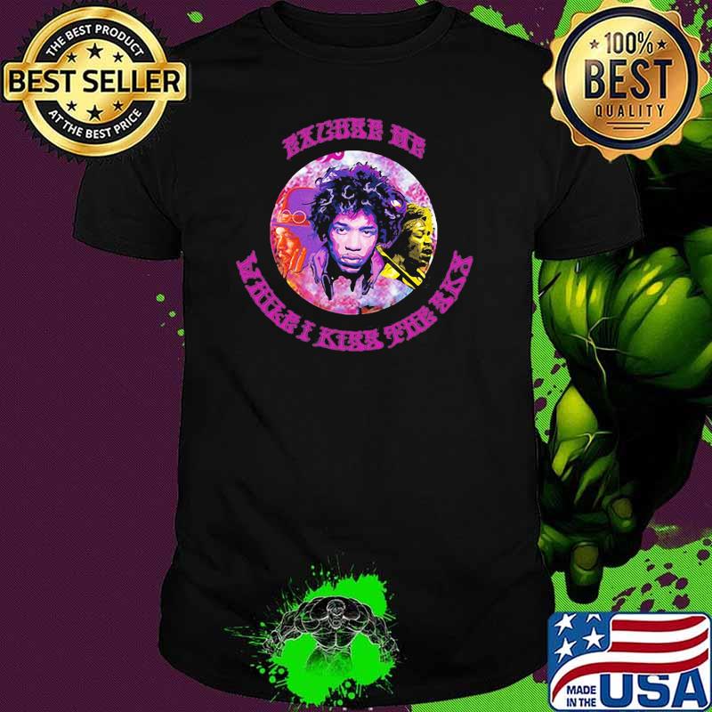 Edgar Me While Kiss The Sky Jimi Hendrix Shirt