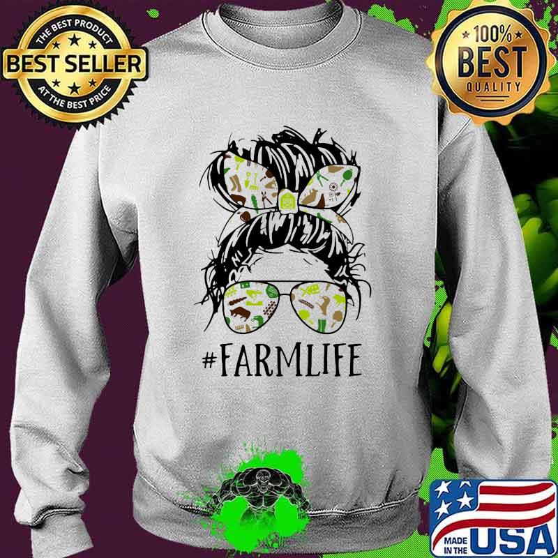 Farm Life Girl Shirt Sweater Farm Life Girl Shirt Sweater