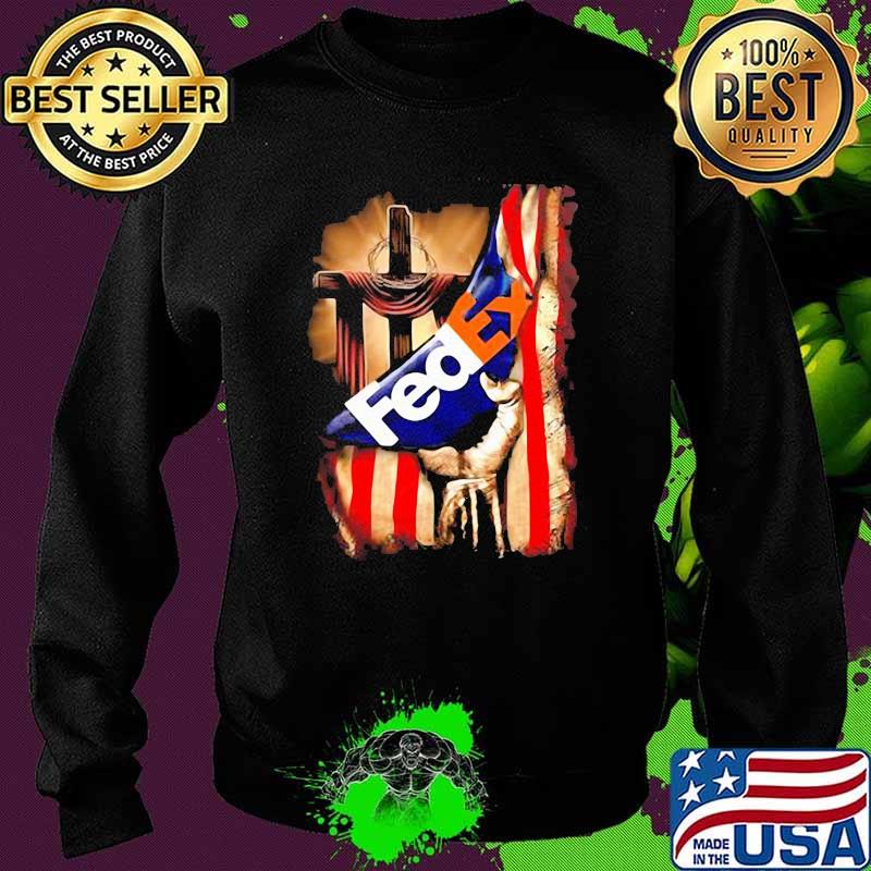 Fedex Vintage American Flag God Shirt Sweater Fedex Vintage American Flag God Shirt Sweater