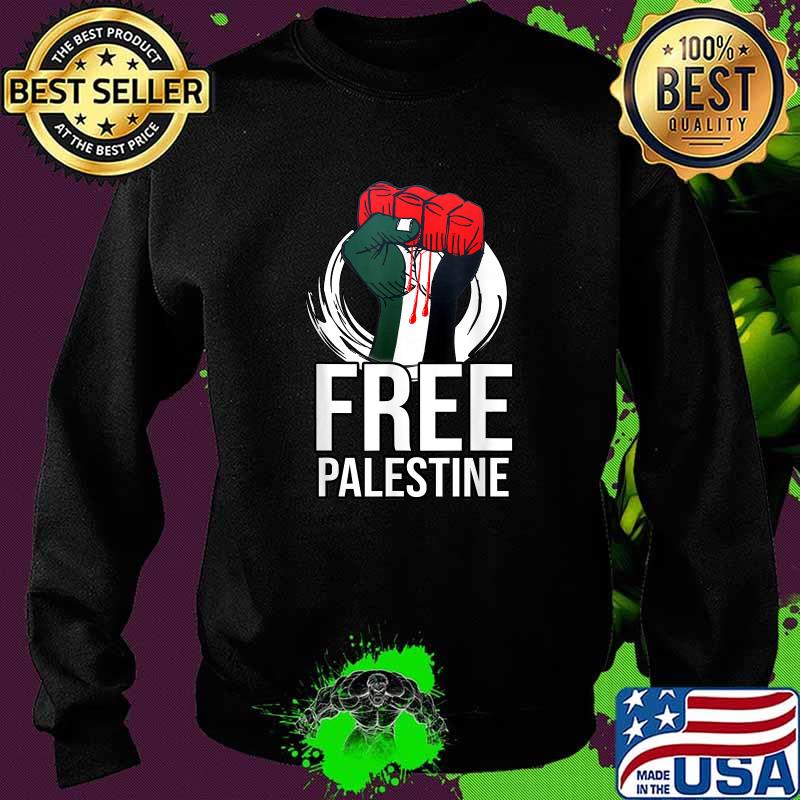 Free Palestine Arabic Support Palestine and Gaza Jerusalem T-Shirt Sweater Free Palestine Arabic Support Palestine and Gaza Jerusalem T-Shirt Sweater
