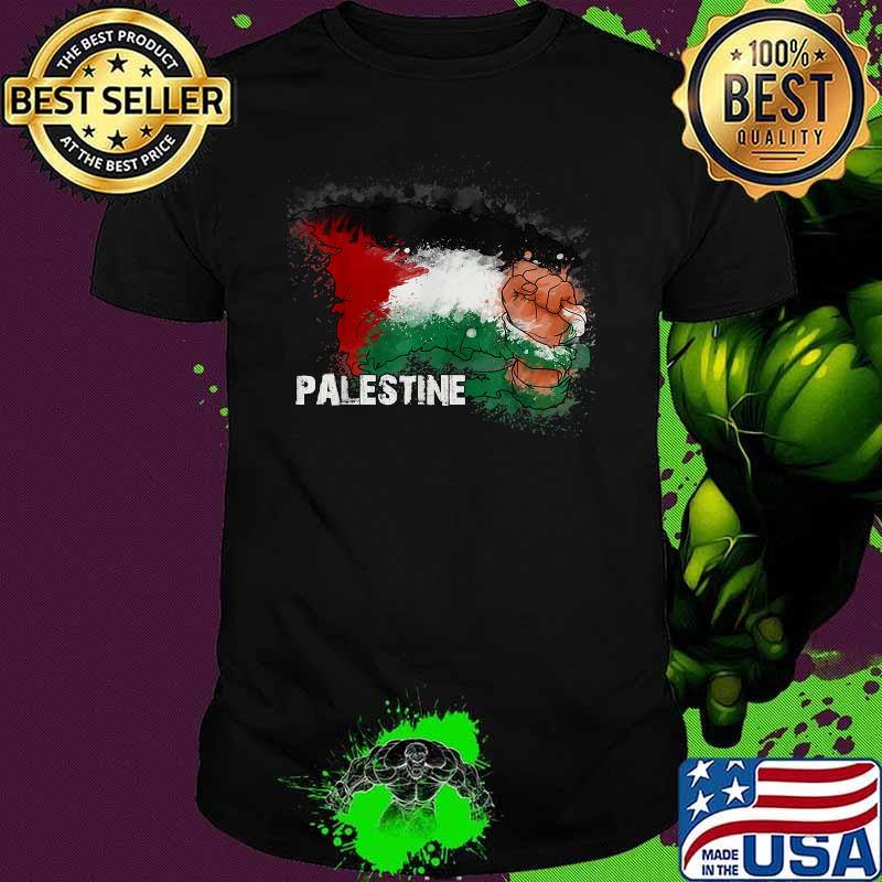 Free Palestine Flag Power Strong Shirt