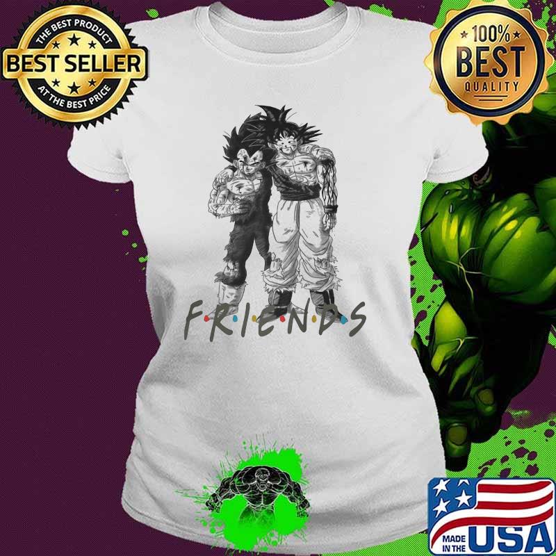 Friends Son Goku Son Gohan Dragon Ball Black Shirt Ladies tee Friends Son Goku Son Gohan Dragon Ball Black Shirt Ladies tee