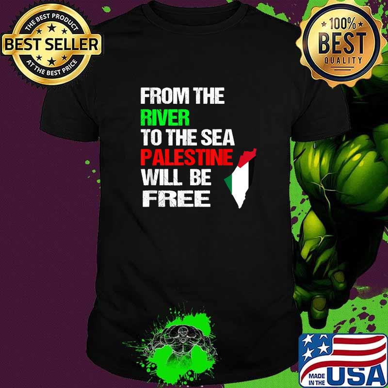 From the river to the sea palestine will be free flag T-Shirt