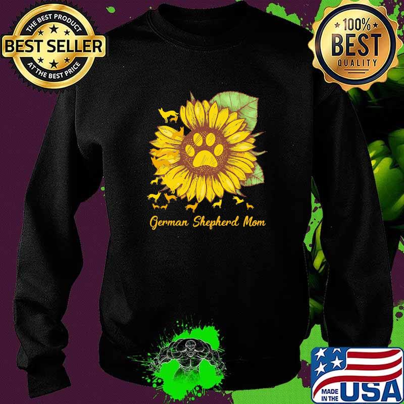 German shepherd mom sunflower Sweater German shepherd mom sunflower Sweater