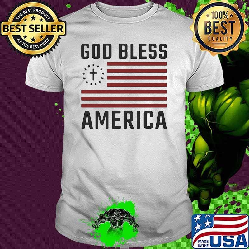 God Bless America Flag Shirt