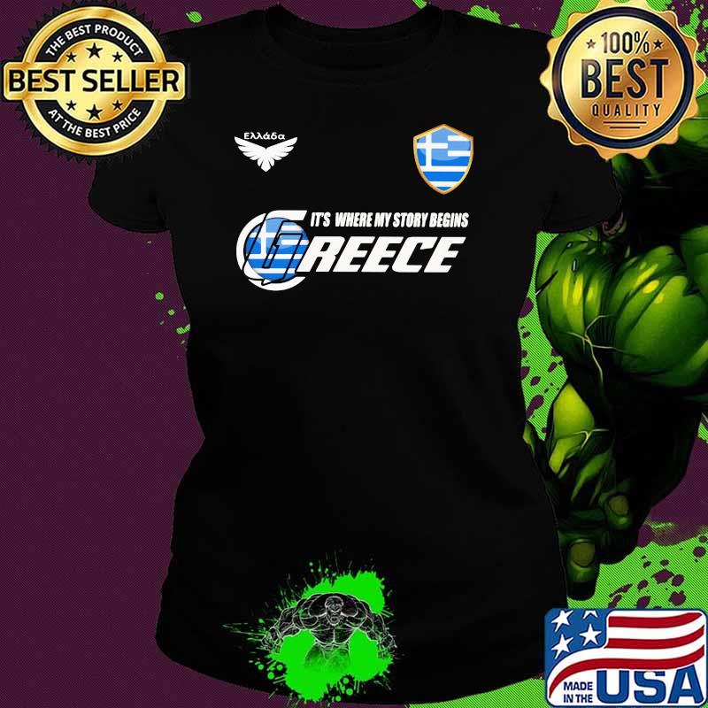 Greece DSA 2 Classic It Where My Story Begins Shirt Ladies tee Greece DSA 2 Classic It Where My Story Begins Shirt Ladies tee