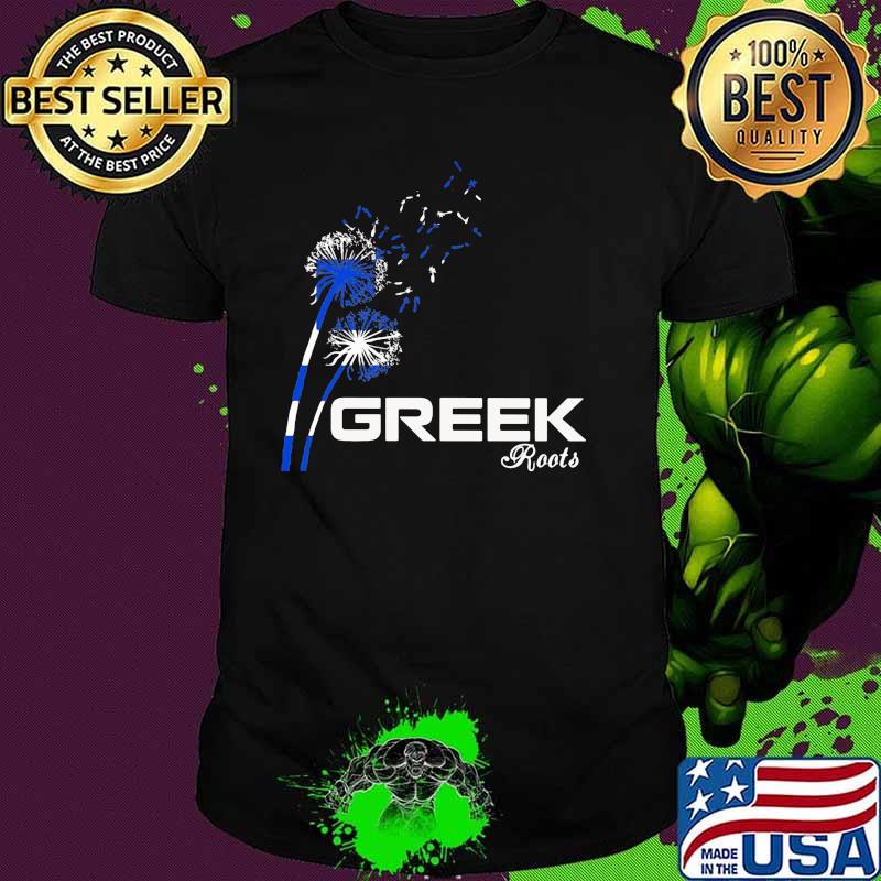 Greek Roots Greece Flower shirt