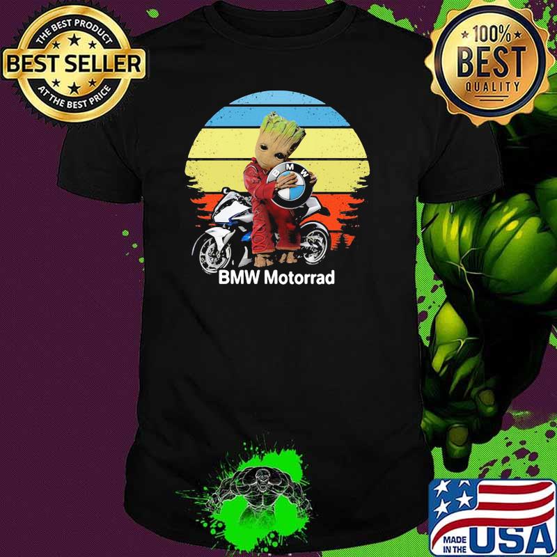 Groot hug logo BMW Motorrad vintage shirt