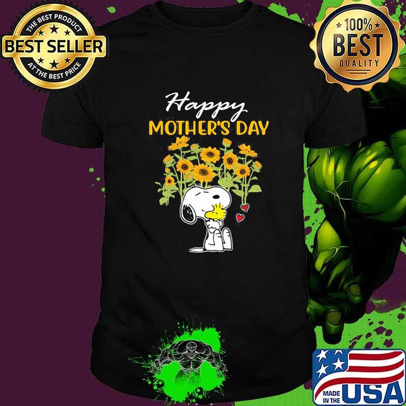 Happy mothers day snoopy flower shirt