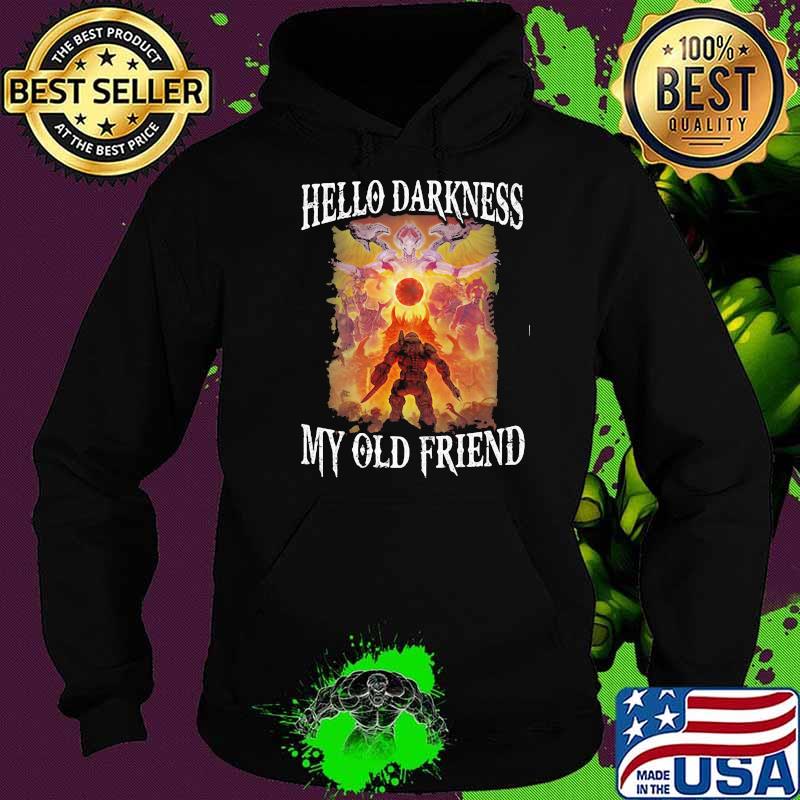 Hello darkness my old friend monster blood moon Hoodie Hello darkness my old friend monster blood moon Hoodie