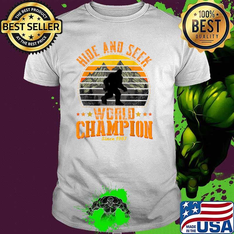 Hide and Seek World Champion Bigfoot Vintage T-Shirt