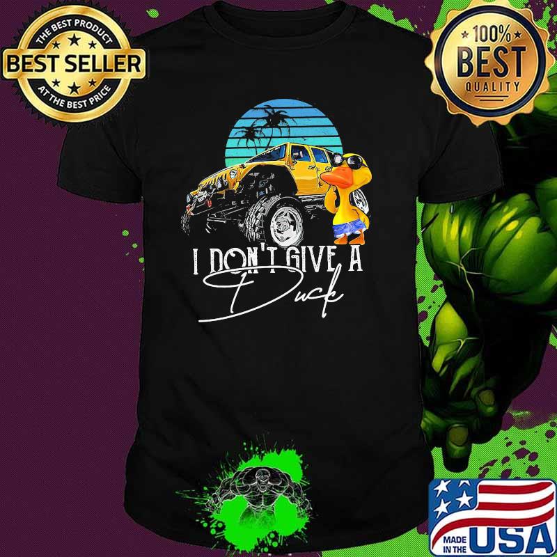 I Don't Give A Duck Vintage shirt