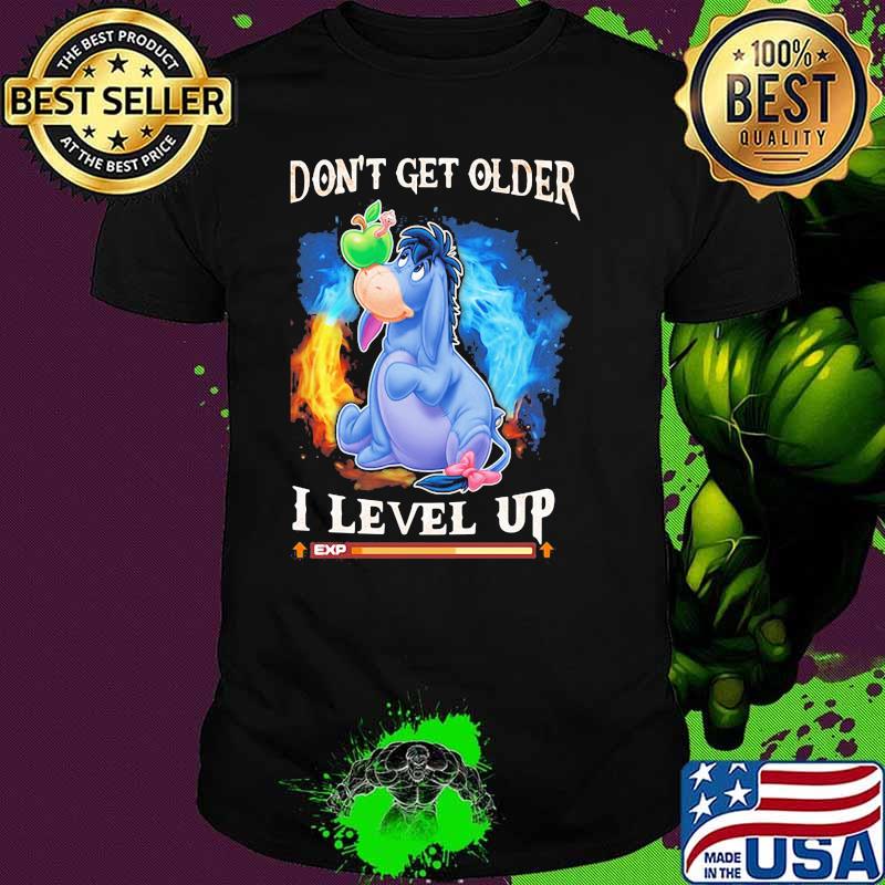 I Don’t Get Older I Level Up Donkey Shirt