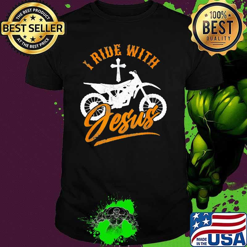 I Ride With Jesus Biker Shirt