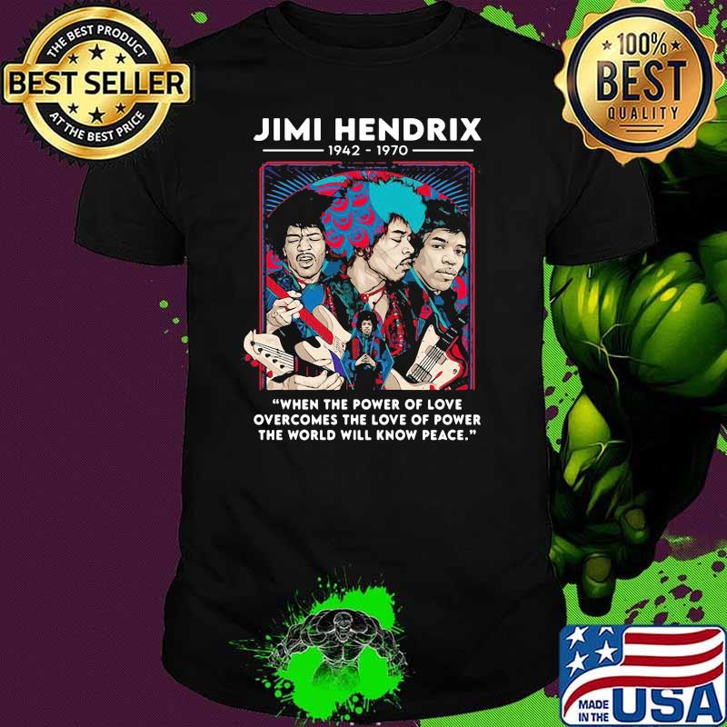 Jimi Hendrix 1942 1970 Legend Music Shirt