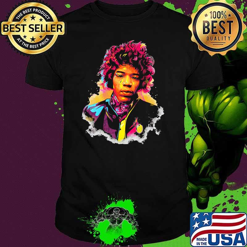 Jimi Hendrix Watercolor Poster Shirt
