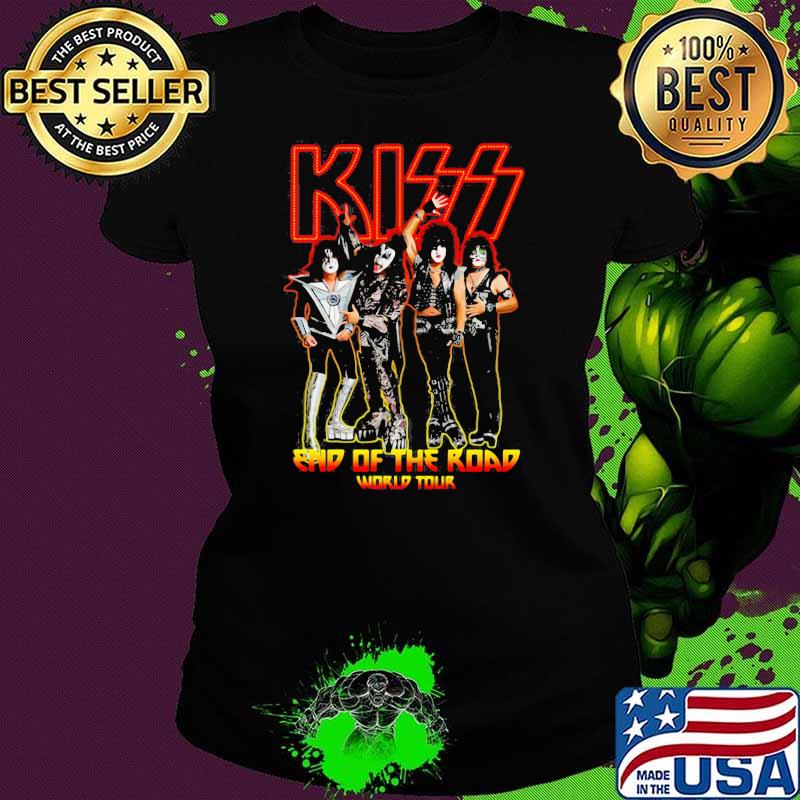 Kiss end of the road world tour Ladies tee Kiss end of the road world tour Ladies tee