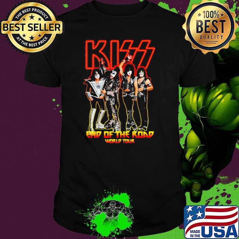 Kiss end of the road world tour shirt Kiss end of the road world tour shirt