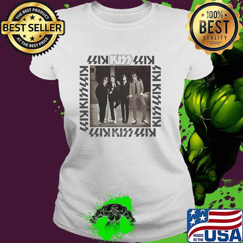 Kiss kiss kiss rock band music girls Ladies tee Kiss kiss kiss rock band music girls Ladies tee