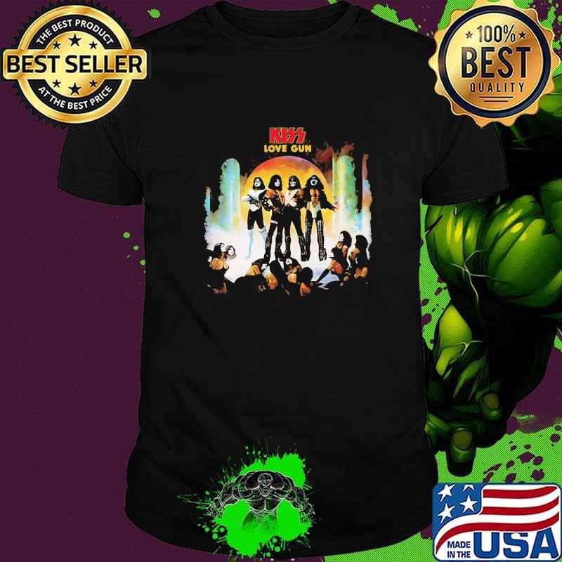 Kiss love gun moon shirt