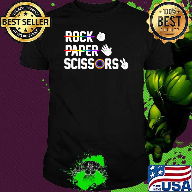 LGBT Rock Paper Scissors Shirt