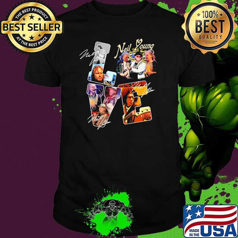 Love Neil Young Signature Shirt