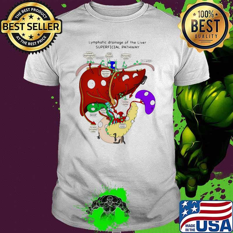 Lymphatic nephrology lymphatic drainage pathway shirt