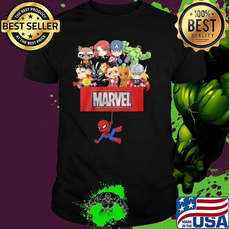 Marvel Hero Spiderman Avengers Shirt