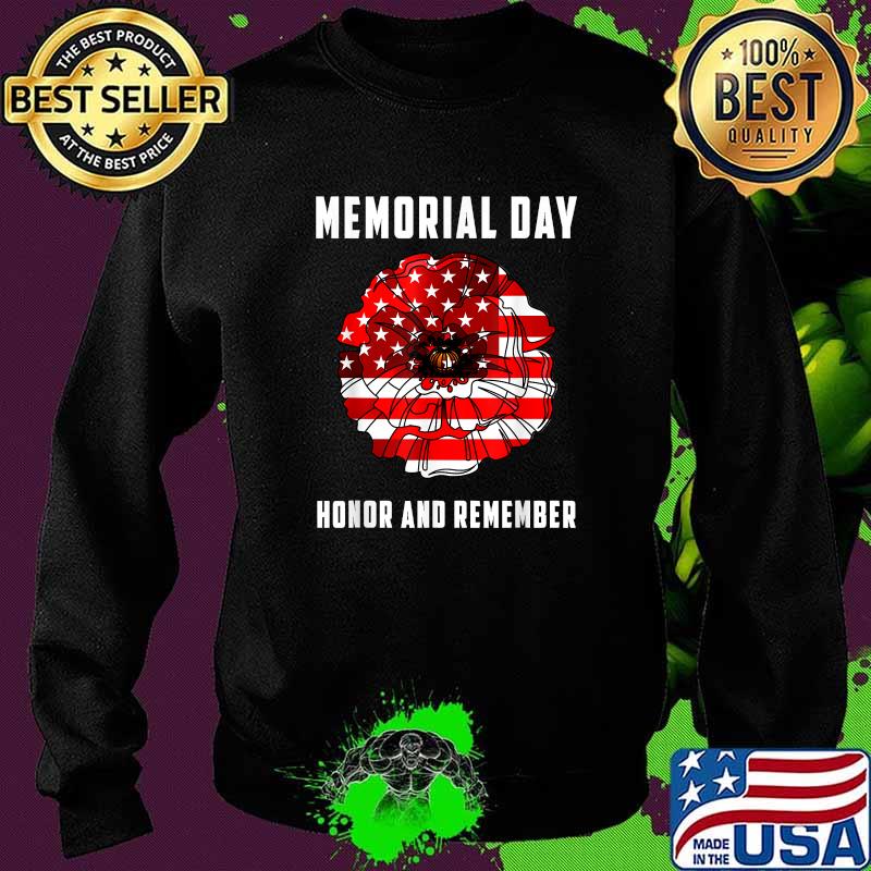 Memorial Day Honor And Remember veterans Day Red Poppy Flower USA Flag 2021 Shirt Sweater Memorial Day Honor And Remember veterans Day Red Poppy Flower USA Flag 2021 Shirt Sweater