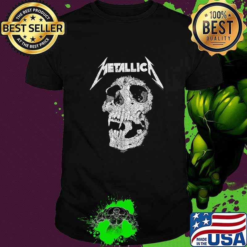 Metallicas Design Art Band Music Skull T-Shirt