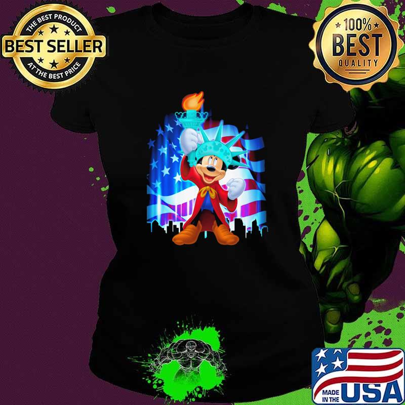 Mickey 4th Of July Independence Shirt Ladies tee Mickey 4th Of July Independence Shirt Ladies tee