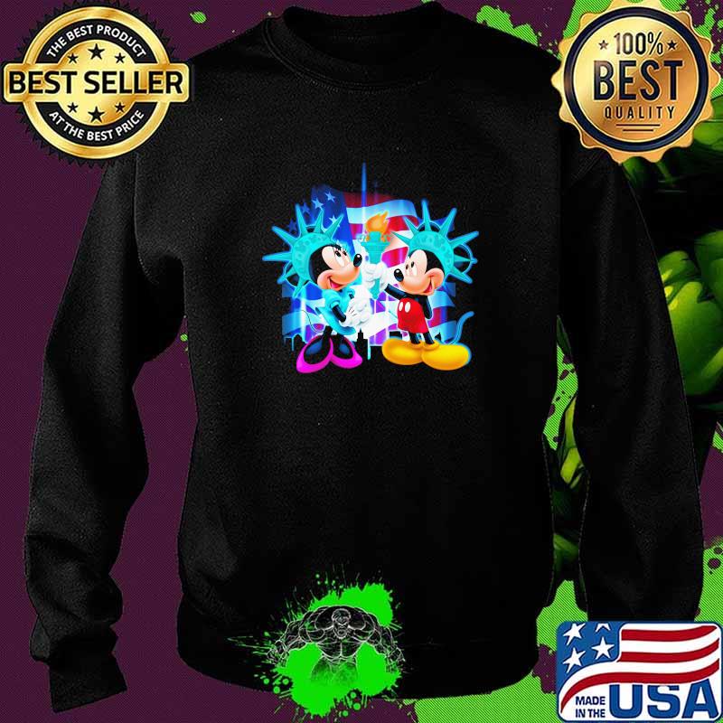 Mickey And Minnie 4th Of July Independence Shirt Sweater Mickey And Minnie 4th Of July Independence Shirt Sweater