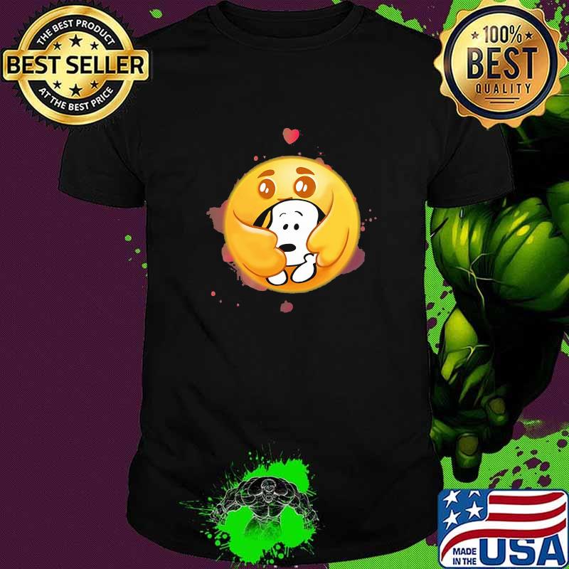 Moon Hug Snoopy Heart Shirt