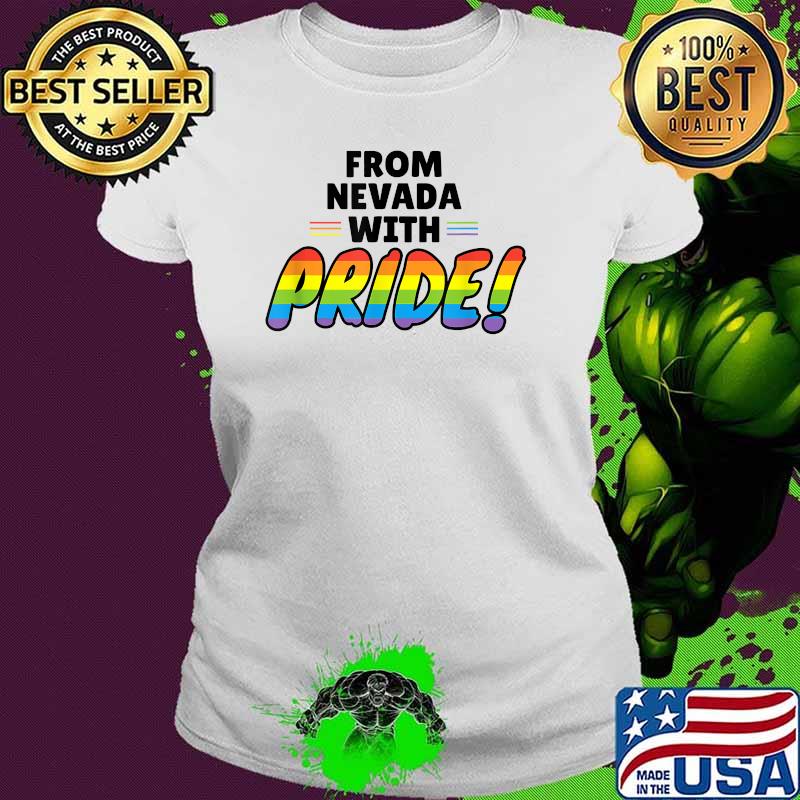 Nevada Gay Pride T-Shirt Ladies tee Nevada Gay Pride T-Shirt Ladies tee