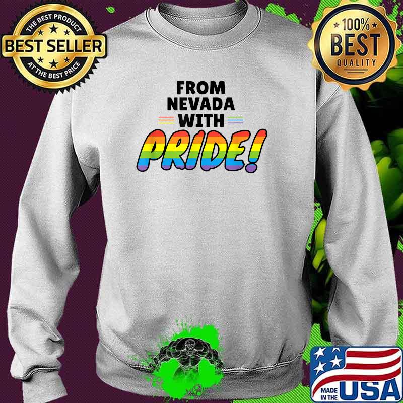 Nevada Gay Pride T-Shirt Sweater Nevada Gay Pride T-Shirt Sweater