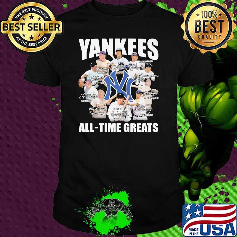 New Yankees All Time Greats Signature Shirt