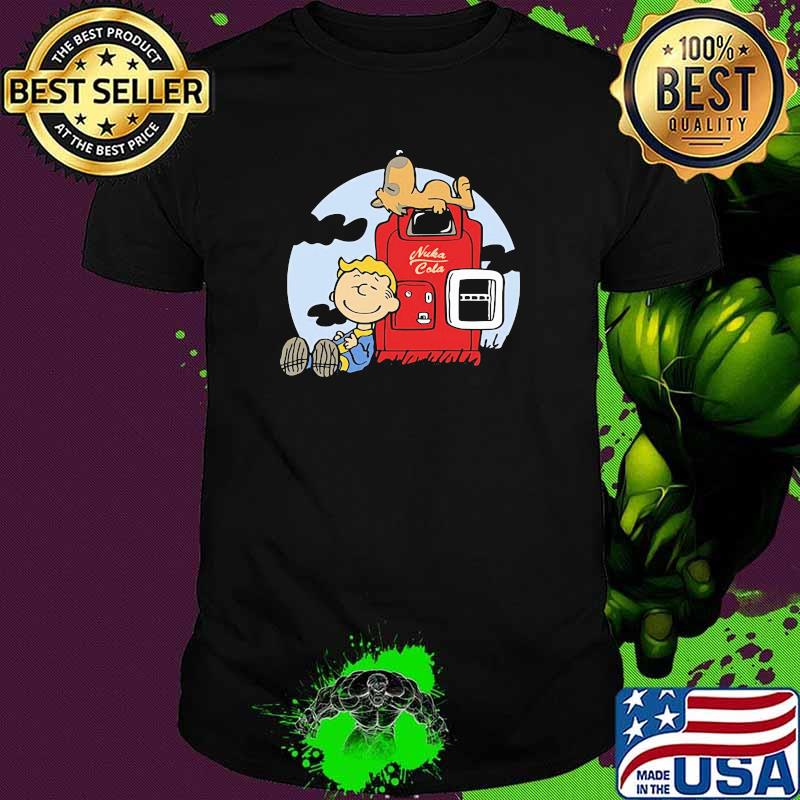 Nuka cola charlie and woodstock shirt