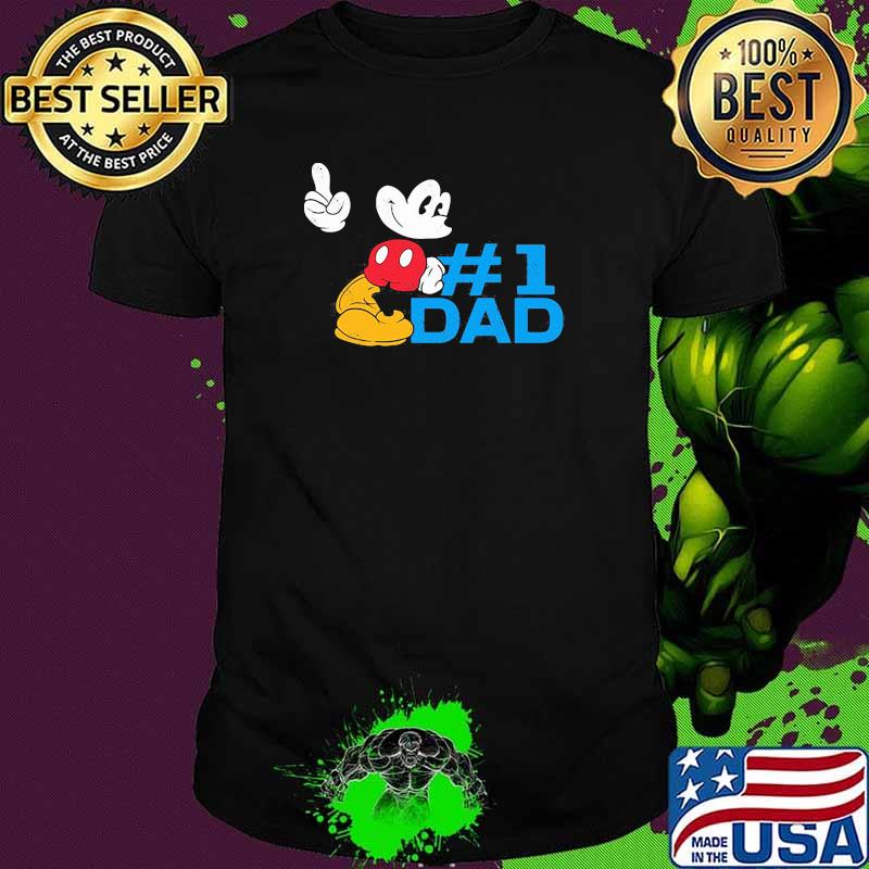 Official one dad mickey shirt